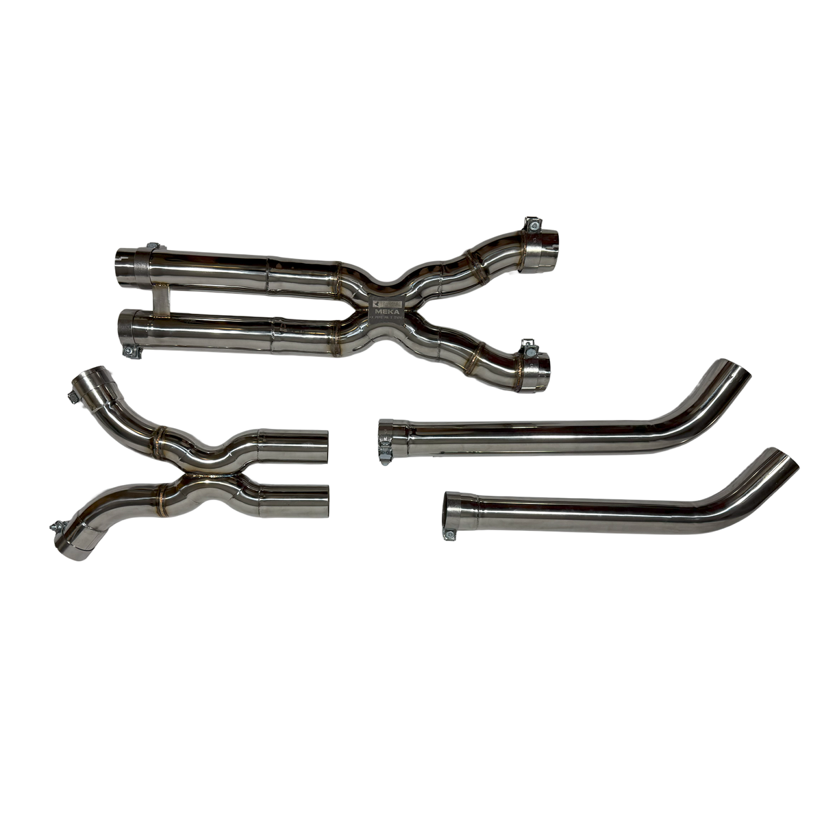 F90 M5 Double X-Pipe Mid-Section Exhaust