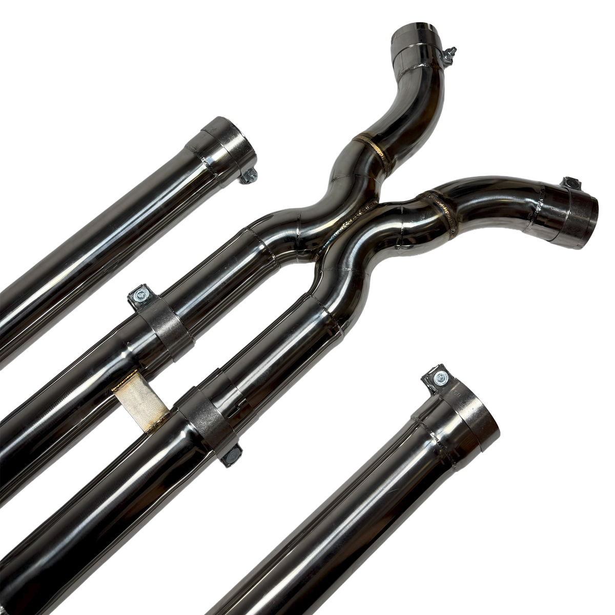 F90 M5 Double X-Pipe Mid-Section Exhaust