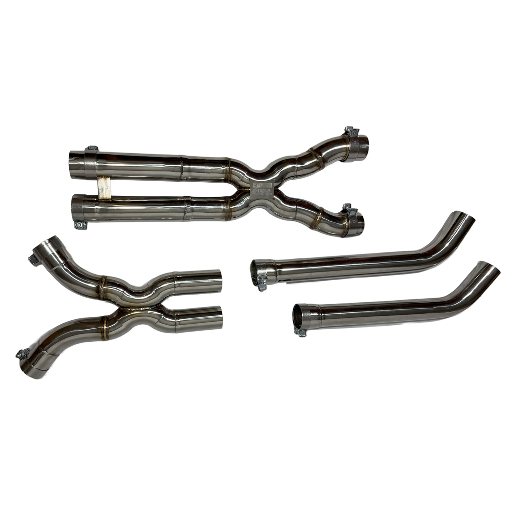 F90 M5 Double X-Pipe Mid-Section Exhaust